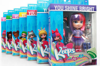 New For Keeps dolls teach girl's empowerment.