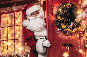 Santa Claus is a big part of Christmas traditions.