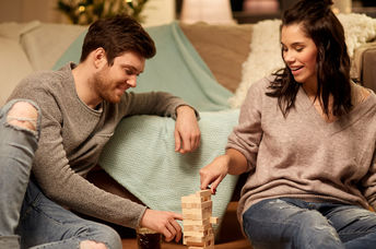 Have a game night when its cold outside.