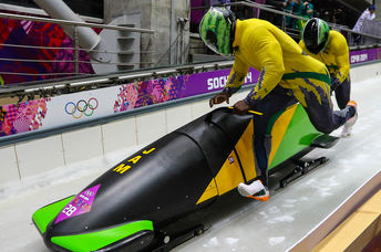 Jamaican bobsled team