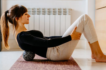 Release the tension in your back with a DIY massage.