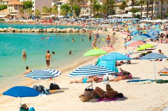 Spain in the summer.