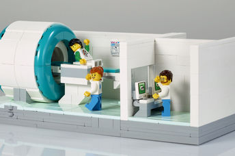 The LEGO Foundation's MRI model.