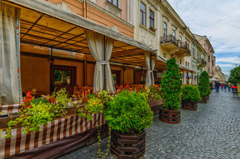 Street closed to parking.