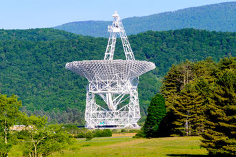 Green Bank Telescope, Virginia USA.