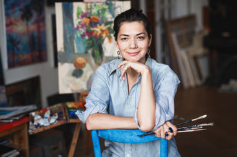 Painting is good for your mental wellbeing.