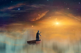 Entering a dream state.