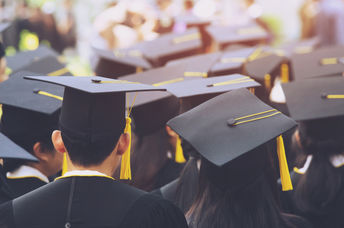 University graduation.