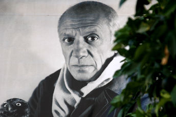 Poster of Pablo Picasso.