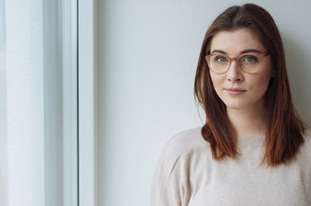 A portrait of a woman.