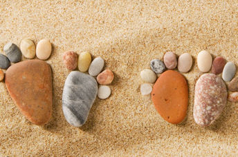 Foot massages can help balance your chakras.