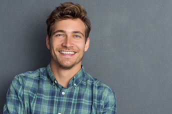 Portrait of a young man.