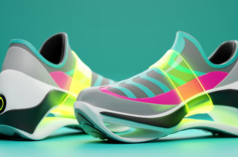 Gobstompers sneakers get more colorful after use.