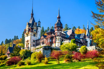 Peles Castle in Romania.
