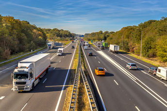 A highway in the Netherlands.