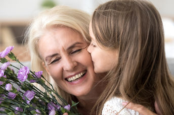 showing gratitude for family.