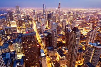View of Chicago.