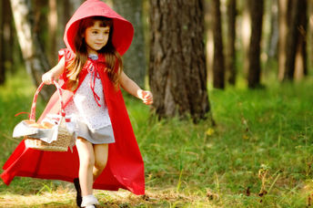 Little Red Riding Hood fairy tale.