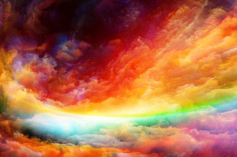 Colors play a role in spirituality..
