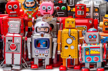 Robot toys.