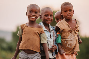 Children from Kenya.