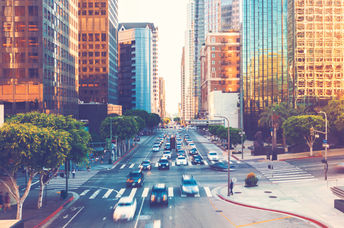 Downtown Los Angeles.