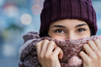 keeping warm in the winter.