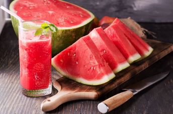 Refreshing watermelon is a perfect way to hydrate.