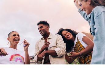 Young people seeking real connections.