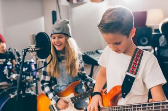 Tween musicians.
