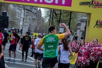 A half marathon in London.