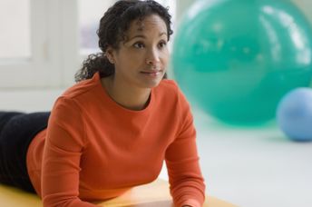 You can transition the cobra yoga pose into tummy time.