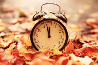 Turn your clocks back in the fall.