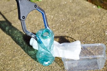 Picking up litter around the globe.