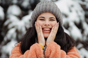 Healthy skin during the winter.