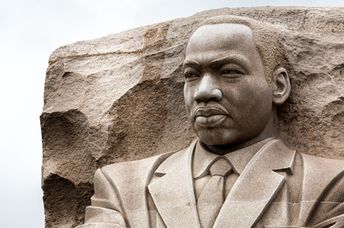 MLK Memorial in Washington DC.