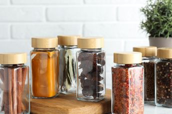 An assortment of spices.