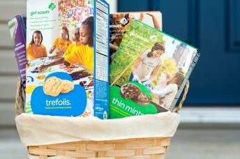 Girl Scout cookies.