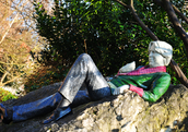 Statue of Oscar Wilde in Merrion Square, Dublin, Ireland
