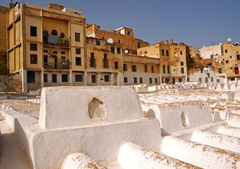 Jewish cemetery in Fes, Morocco