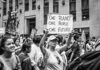 Women march for equality in San Diego.