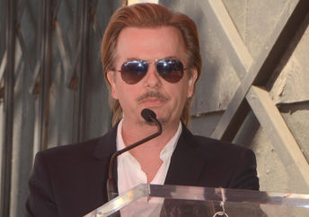 David Spade at the George Segal Star Ceremony at the Hollywood Walk of Fame on February 14, 2017 in Los Angeles, CA