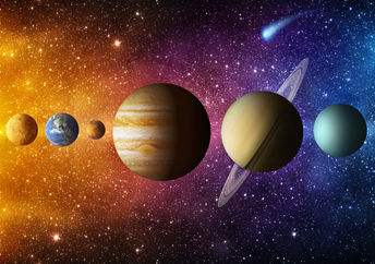 Even just the planets in our solar system are millions of kilometers away from our home. (Shutterstock)