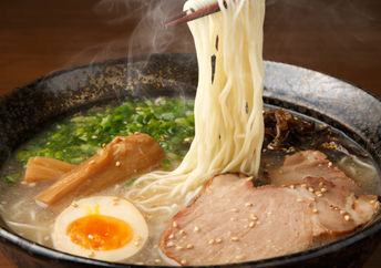 An inviting Asian dish featuring nutritious instant ramen noodles