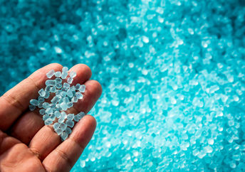 Plastic particles from Electronic Recycling