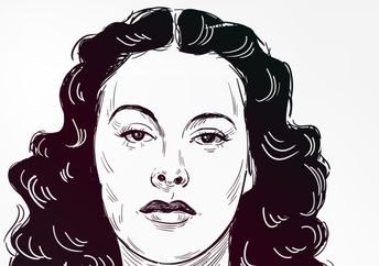 Hedy Lamarr sketch