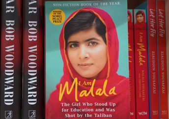 Nobel Peace prize winner Malala Yousafzai