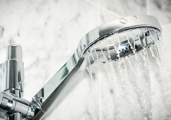 water saving shower