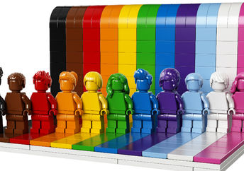 The new LEGO set for Pride Month.