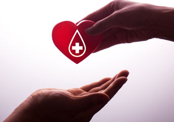 Blood donations save lives.